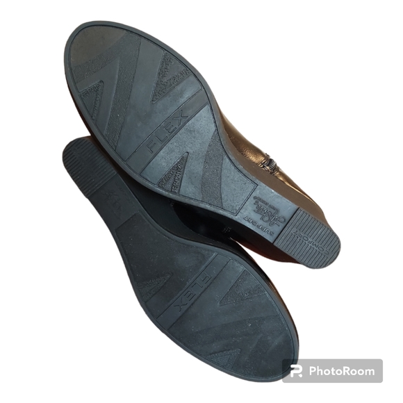 Life Stride Black Nadra High Shaft Wedge Boots NWOB, Size 8 - Picture 7 of 9